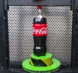 Hydraulic Press VS COCA-COLA Destroy DANGER EXPLOSION