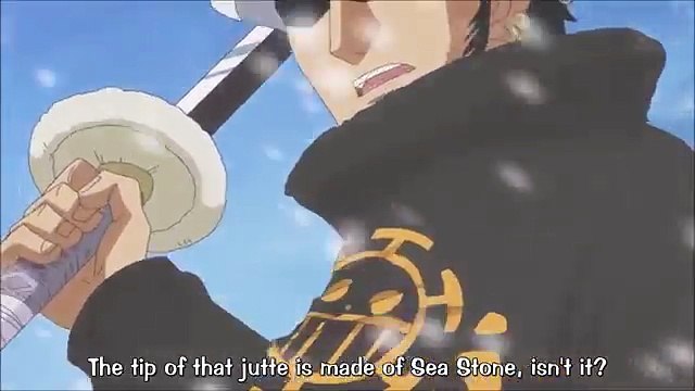 Trafalgar Law Vs Smoker Full Fight - One Piece Eng Sub ( Punk Hazard # 18)