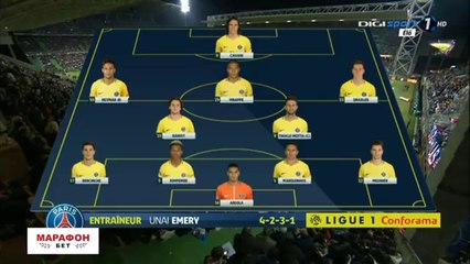 Metz 1-5 PSG - les Buts et Résumé - 08.09.2017