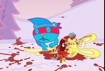 HAPPY TREE FRIENDS TEMPORADA 1 CAPITULO 1 UN PIE EN LA TUMBA