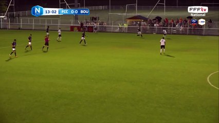 Koné qui trouve le poteau sur cette tête !!