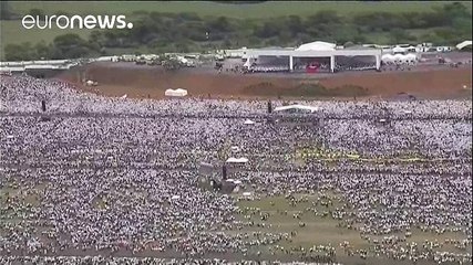 Papa Francisco apela à reconciliação em missa na Colômbia