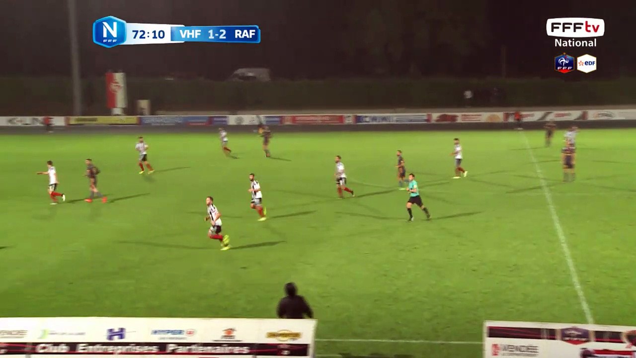 Oh quel but magnifique de Boissier!!! La jolie frappe enroulée qui ne laisse aucune chance au gardien de VHF.