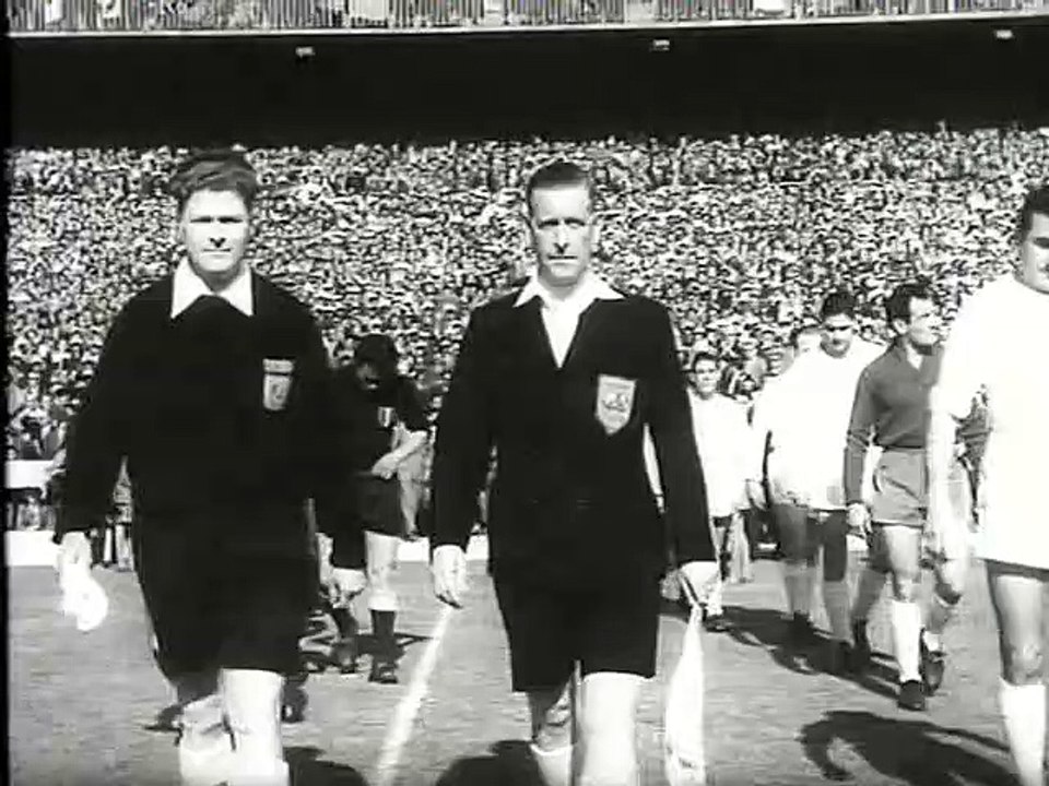 UEFA EC 1957 Final - Real Madrid CF vs ACF Fiorentina - Highlights