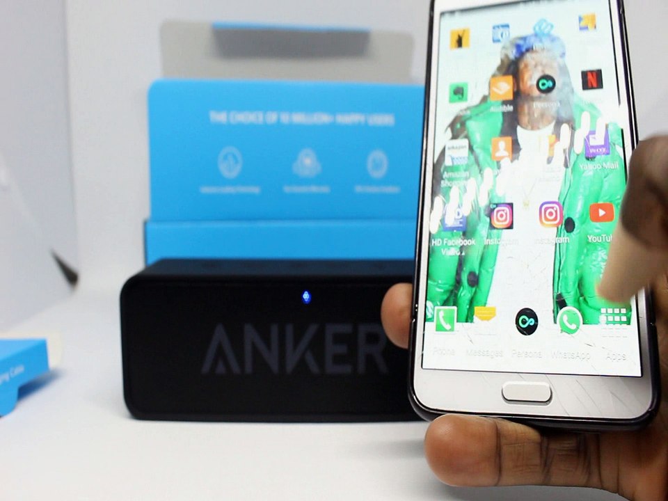 Anker, SoundCore, - Portable ,Bluetooth ,Speaker ,unboxing ,review