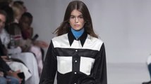 Kaia Gerber Makes Her NYFW Runway Debut With Calvin Klein