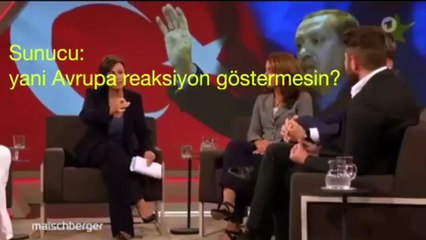 ALMAN YAYININDA TÜRK YORUMCUDAN YUMRUK GİBİ CEVAPLAR