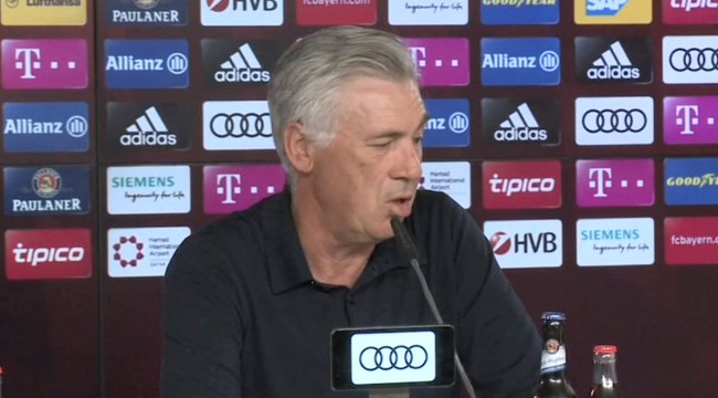 Vidal está disponible para mañana : Carlo Ancelotti