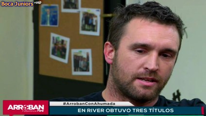 Ahumada: "La tirada de maíz y pañales todavía me duele"