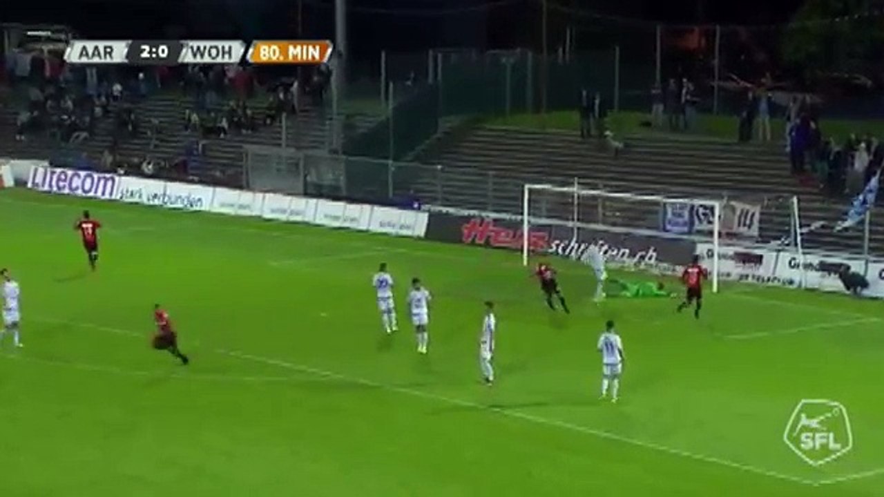Aarau 2:0 Wohlen ( Swiss Challenge League. 8 September 2017)
