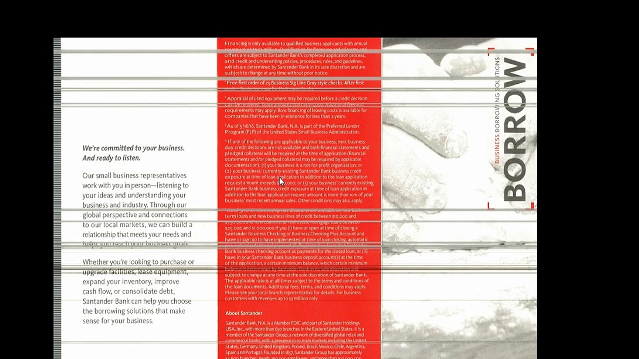 Santander bank for money agency