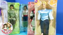 New Disney Princes Toy Opening Unboxing Prince Charming William Beast with Disney Princess