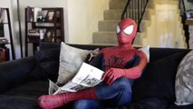 Aventuras Papá en en vida maravilla película bromas hijo hombre araña remolque vídeo Vs spidey real batt