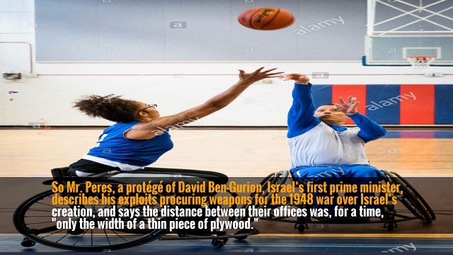 Shimon Peres, in Memoir, Takes on Israel Past and Future