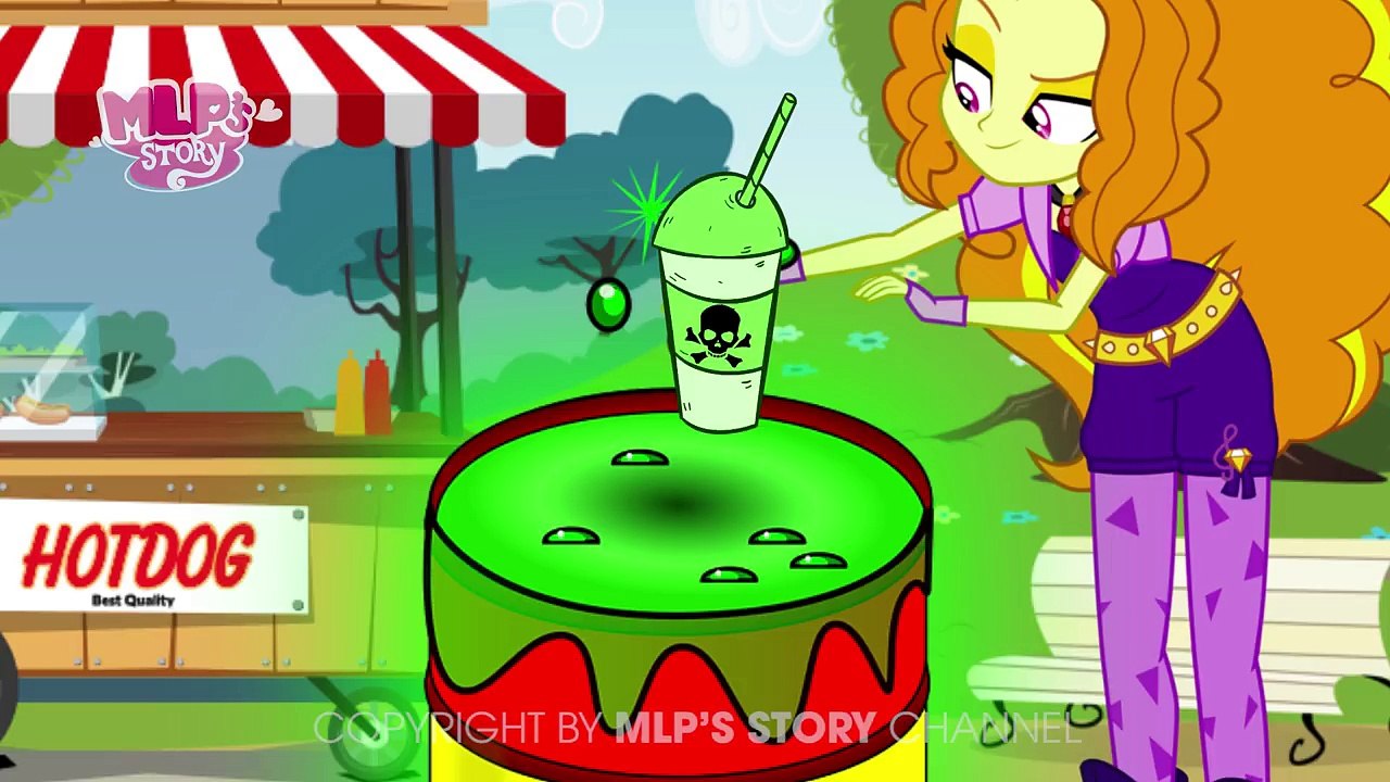 My Little Pony MLP Equestria Girls Transforms with Animation Love Story Adagios pregnant