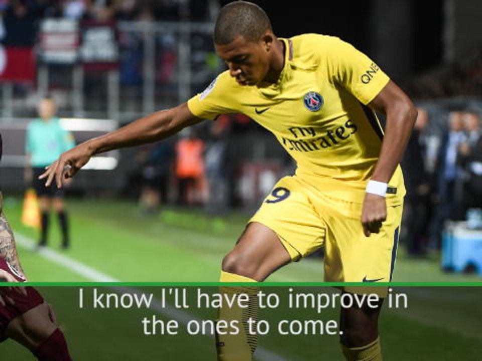 I need to improve despite goal - Mbappe