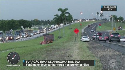 Furacão Irma se aproxima dos Estados Unidos