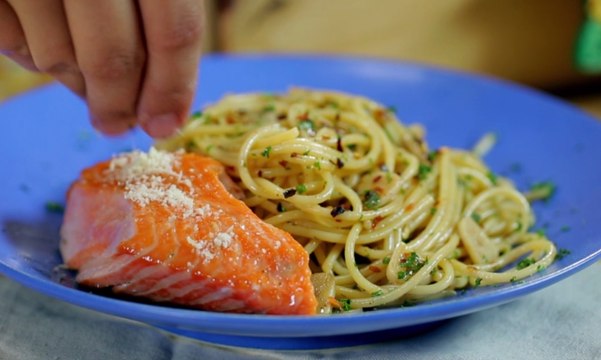 Pasta Aglio Olio - Urban Cook