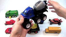 Toy Cars for Kids! Monster trucks, race cars, and dump truck toys for children and toddlers!
