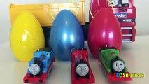 Thomas and Friends toy trains Rail Rollers Learn Colors Egg Surprise Toys for kids ABC SUR