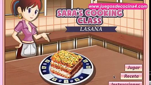 Lasaña | Juegos de cocina con Sara - Vídeo Dailymotion