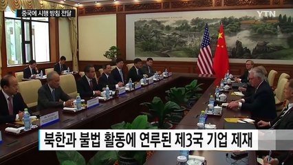 美, 중국에 '세컨더리 보이콧' 시행 방침 전달 / YTN (Yes! Top News)