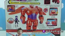 Deluxe Baymax Toy Flyer! HERO 6 Toy Awesome Review by HobbyKidsTV