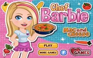 Barbie macarrones con queso |Juegos de cocina