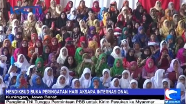 Ratusan Warga Kuningan Peringati Hari Aksara Internasional