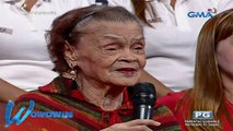 Wowowin: 101-year-old grandmother finally meets Kuya Wil