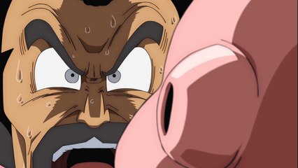 Mister Satan regaña a Majin Boo al interrumpirlo en una entrevista | D.B.Super Latino