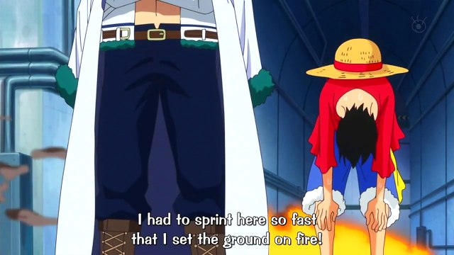 Smoker Races With Luffy To Fight Funny | One Piece [ENG SUB] HD #54