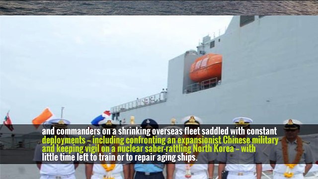 Navy Ships Kept at Sea Despite Training and Maintenance Needs, Admiral Says
