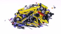 Construire grue examen Vitesse suivis lego technic 9391 grue sur chenilles lego