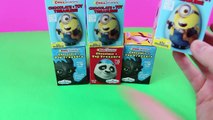 Opening Chocolate Surprise Eggs with Toys Inside / Minions and Dreamworks