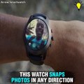 Avec cette montre, prenez des videos et photos à 360 degres