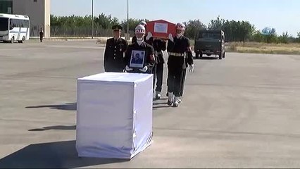 Şehit Astsubay Memleketine Uğurlandı