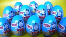 THOMAS AND FRIENDS Surprise Eggs a Thomas the Tank Engine Cnady   Eggs Toys Video