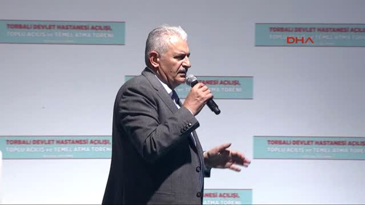 İzmir Başbakan Yıldırım Torbalı Devlet Hastanesi Açılışına Katıldı