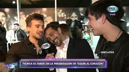 "Nunca es Tarde" NET en la presentación de "Un golpe al corazón"