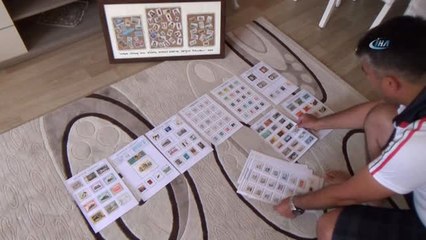 34 Yılda 3 Bin 400 Pul Topladı