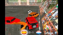 Мультик ИГРА Футбол на машинах. Футбол на Хаммерах 4х4. Car Football.