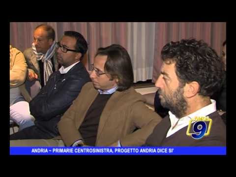 ANDRIA | Primarie centrosinistra, Progetto Andria dice sì
