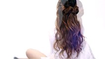 ★ ROMANTIC HAIRSTYLES | HALF-UP HALF DOWN UPDO FOR PROM WEDDING HAIR TUTORIAL|