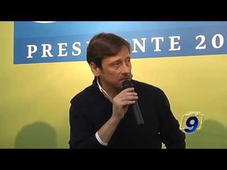 Скачать видео: REGIONALI 2015 | Stralcio conferenza stampa Dario Stefàno SEL su primarie