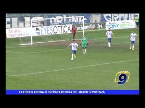 La Fidelis Andria si prepara in vista del match di Potenza
