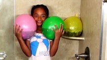 Balón gigante que sucede agua agua agua lo que orbeez