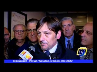 REGIONALI 2015 | Stefàno: "Paesaggio, sfondo di ogni scelta"
