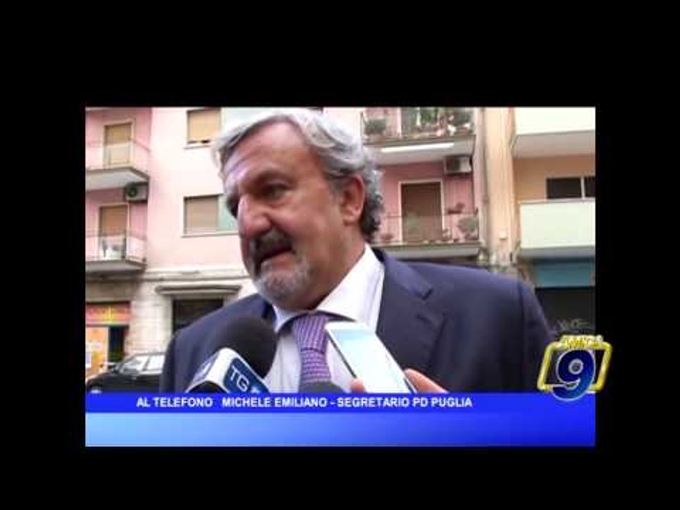 REGIONALI 2015 | Stralcio TG, intervista a Michele Emiliano su primarie