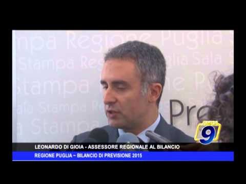 REGIONE PUGLIA | Bilancio di previsione 2015